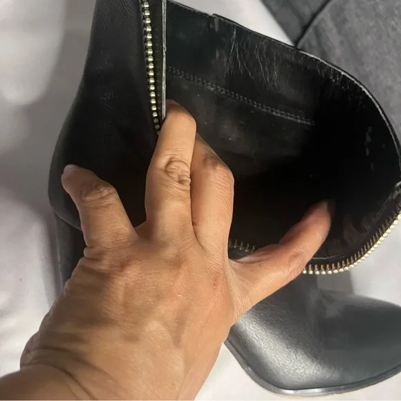 Michael Kors Black Heeled Boots - Picture 14 of 16